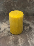 Beeswax Pillar Candle - Drip Effect Overlay